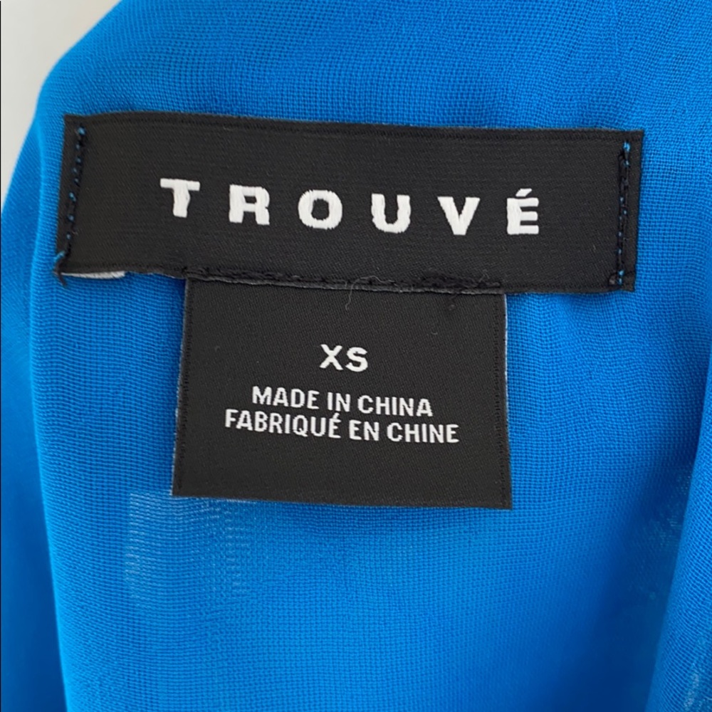 Trouvé Blue Layered Top - Picture 7 of 8